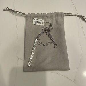 Kendra Scott Silver Zorte Long Necklace